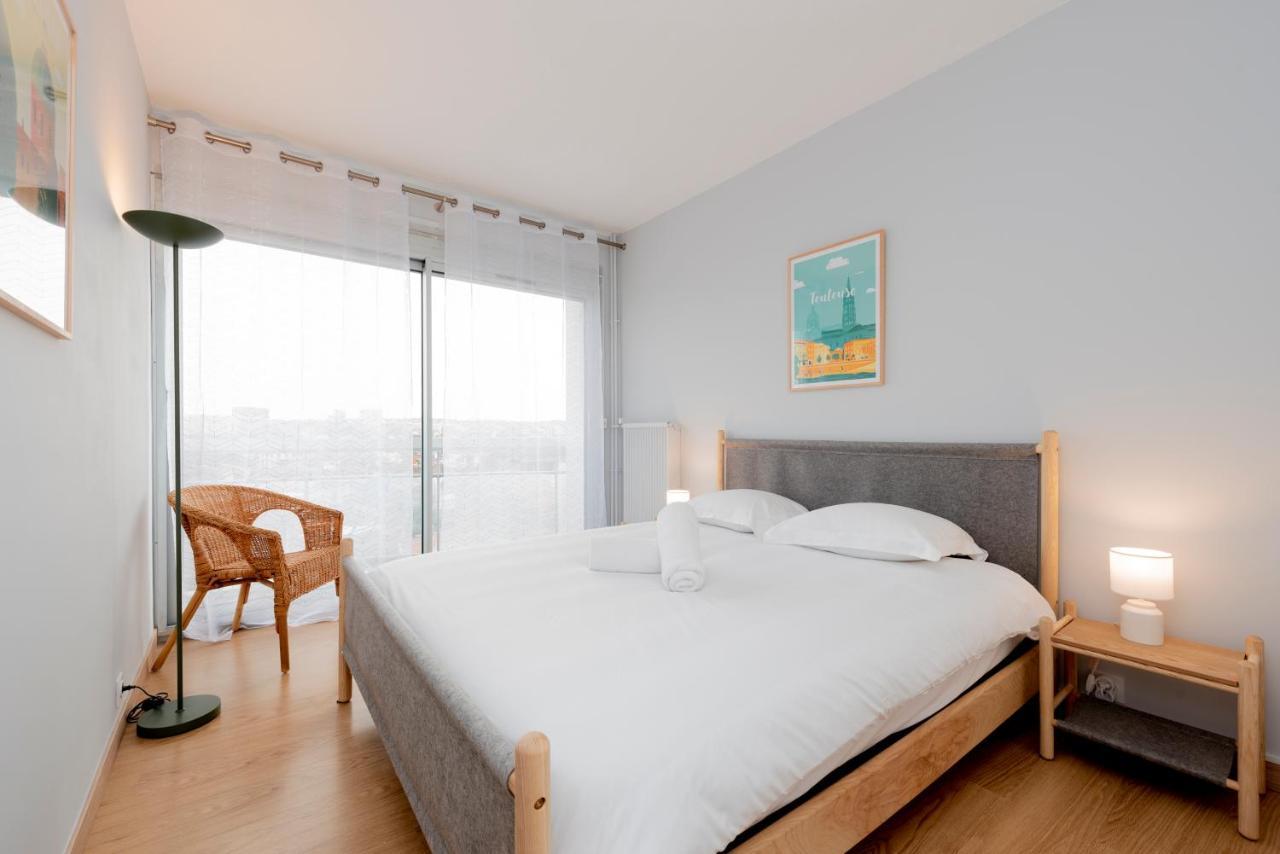 Le St Honore - Appartement Toulouse Centre Avec Chambre & Parking Exterior foto
