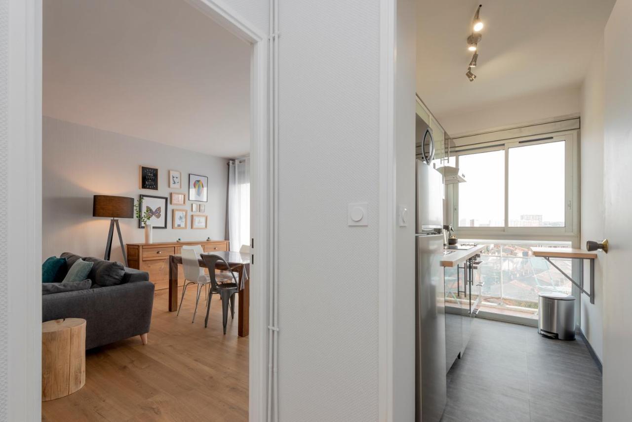 Le St Honore - Appartement Toulouse Centre Avec Chambre & Parking Exterior foto